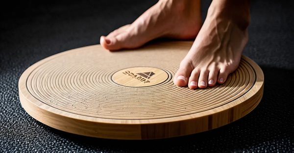 Planche d'équilibre ronde : améliorez votre stabilité et votre force